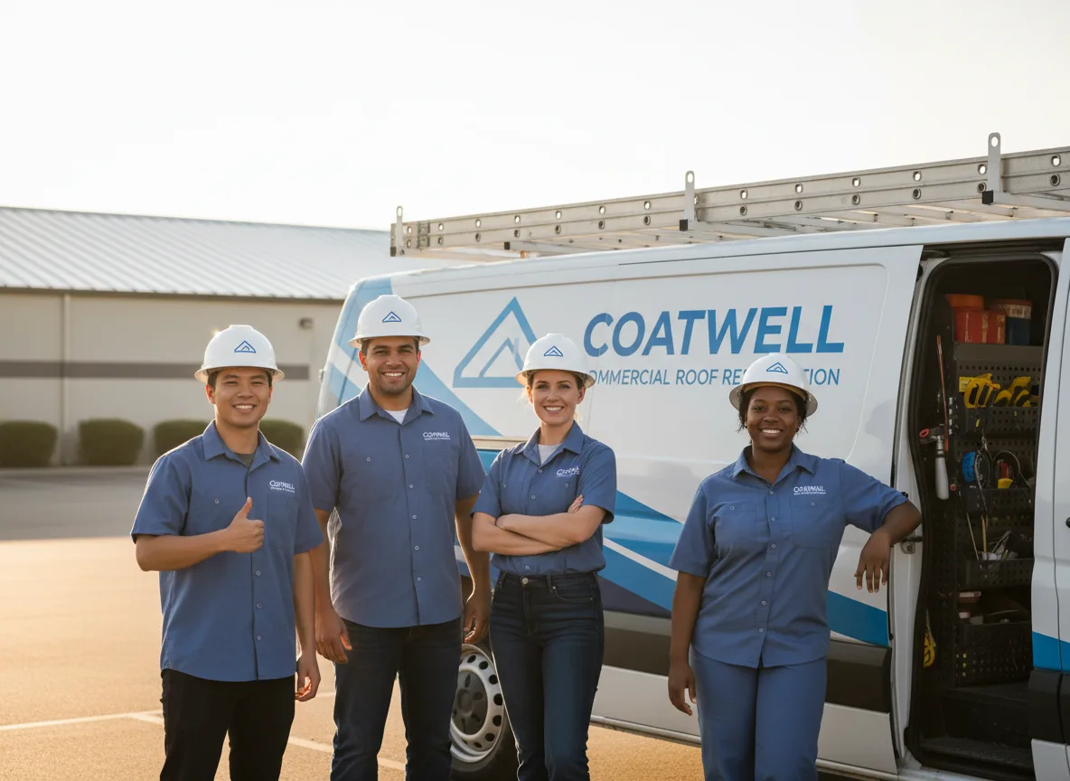 Commercial roof coating company in Bark River, MI